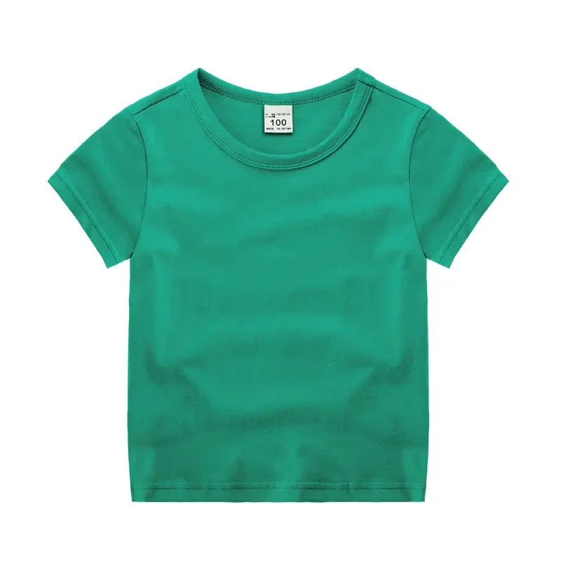 Kids Summer T-Shirt – Soft Cotton Short Sleeve Tee
