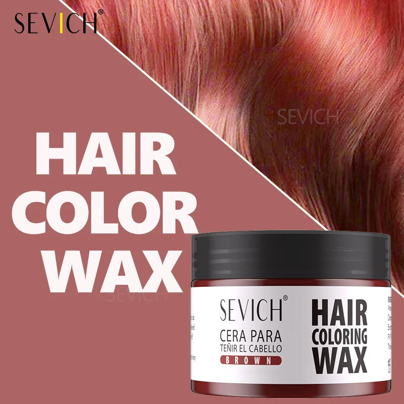 Temporary Hair Color Wax – Washable Hair Styling Wax