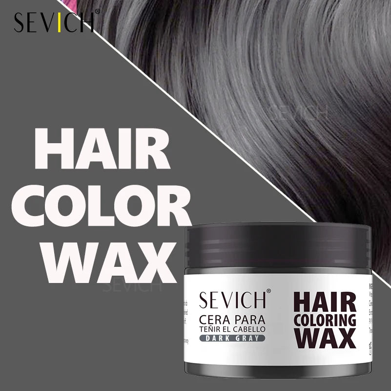 Temporary Hair Color Wax – Washable Hair Styling Wax