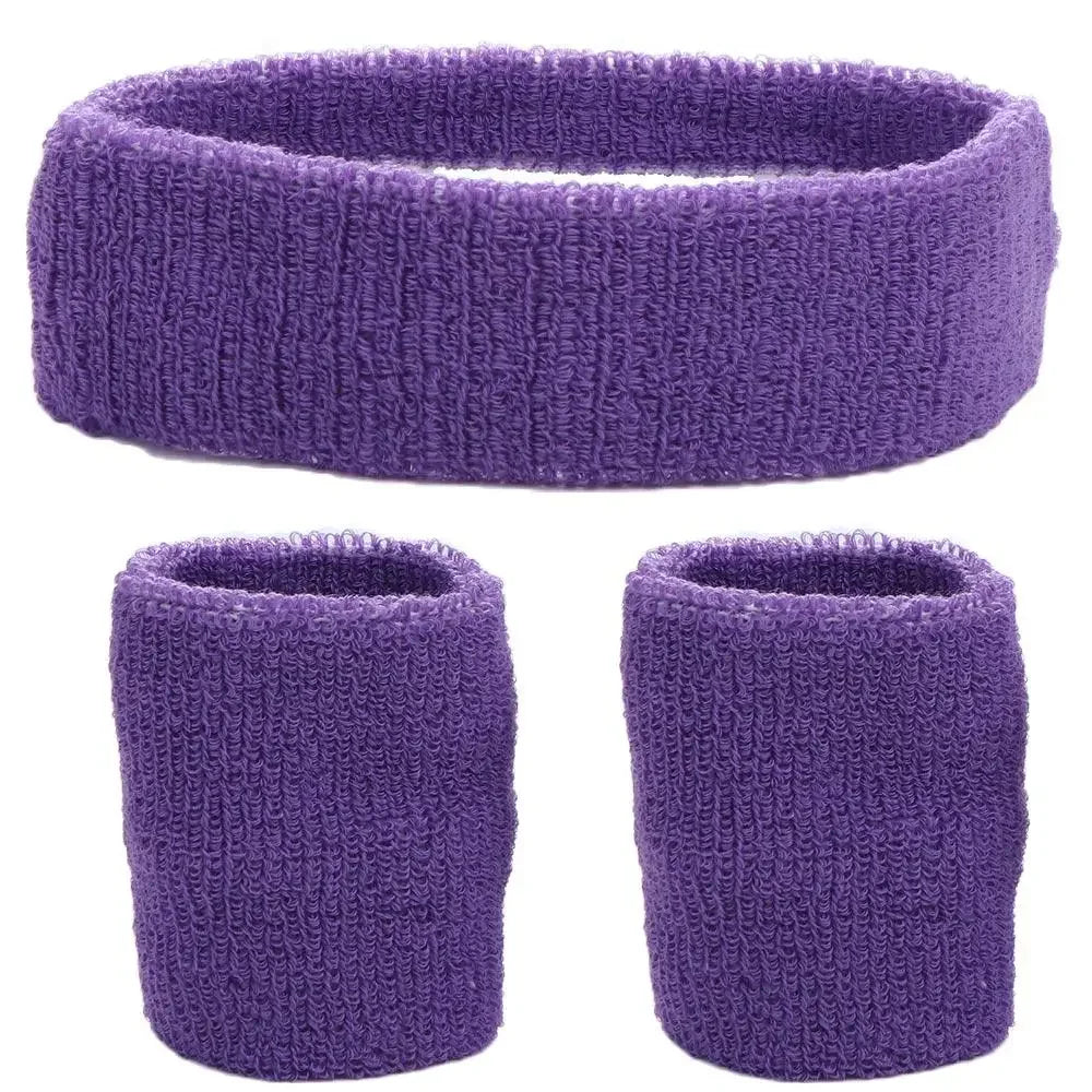 Sports Headband & Wristband Set