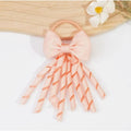 Girls' Grosgrain Bow Hair Tie – Cute Ponytail Accessory