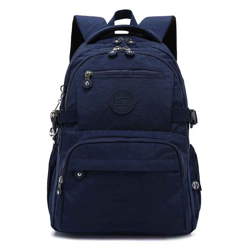 Stylish Waterproof Travel Backpack – Lightweight Large Capacity School & Everyday Bag