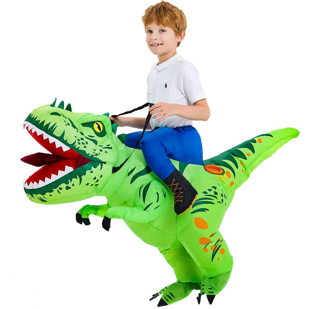 Kids Inflatable Dinosaur & Unicorn Costume
