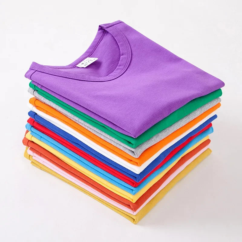 Kids Summer T-Shirt – Soft Cotton Short Sleeve Tee