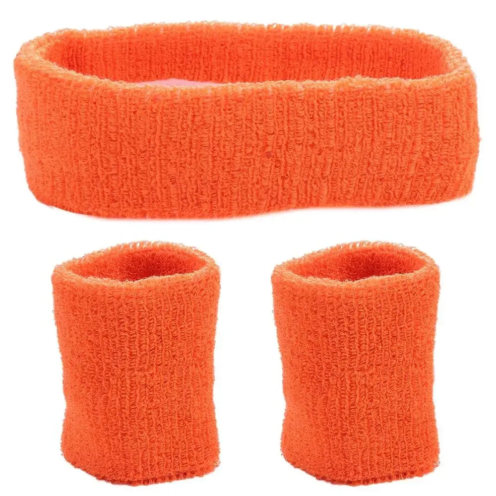 Sports Headband & Wristband Set