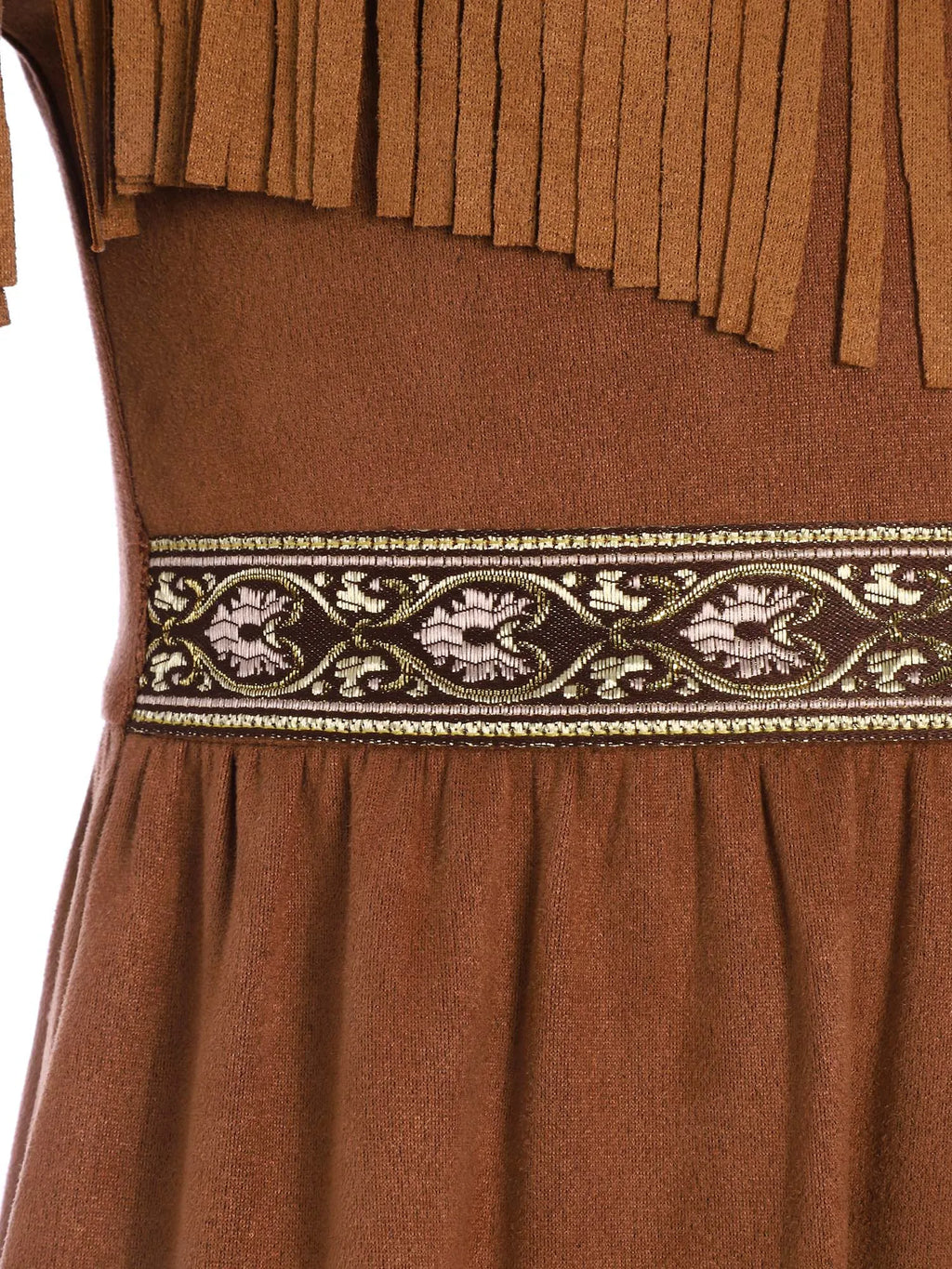 Girls Native-Inspired Tassel Dress – Fringe Costume