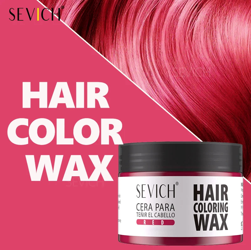Temporary Hair Color Wax – Washable Hair Styling Wax