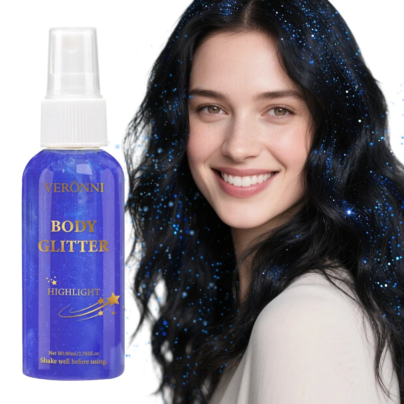 Glitter Hair & Body Spray – Sparkling Shimmer Mist