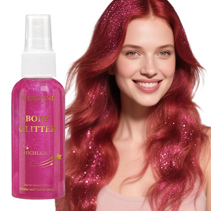 Glitter Hair & Body Spray – Sparkling Shimmer Mist