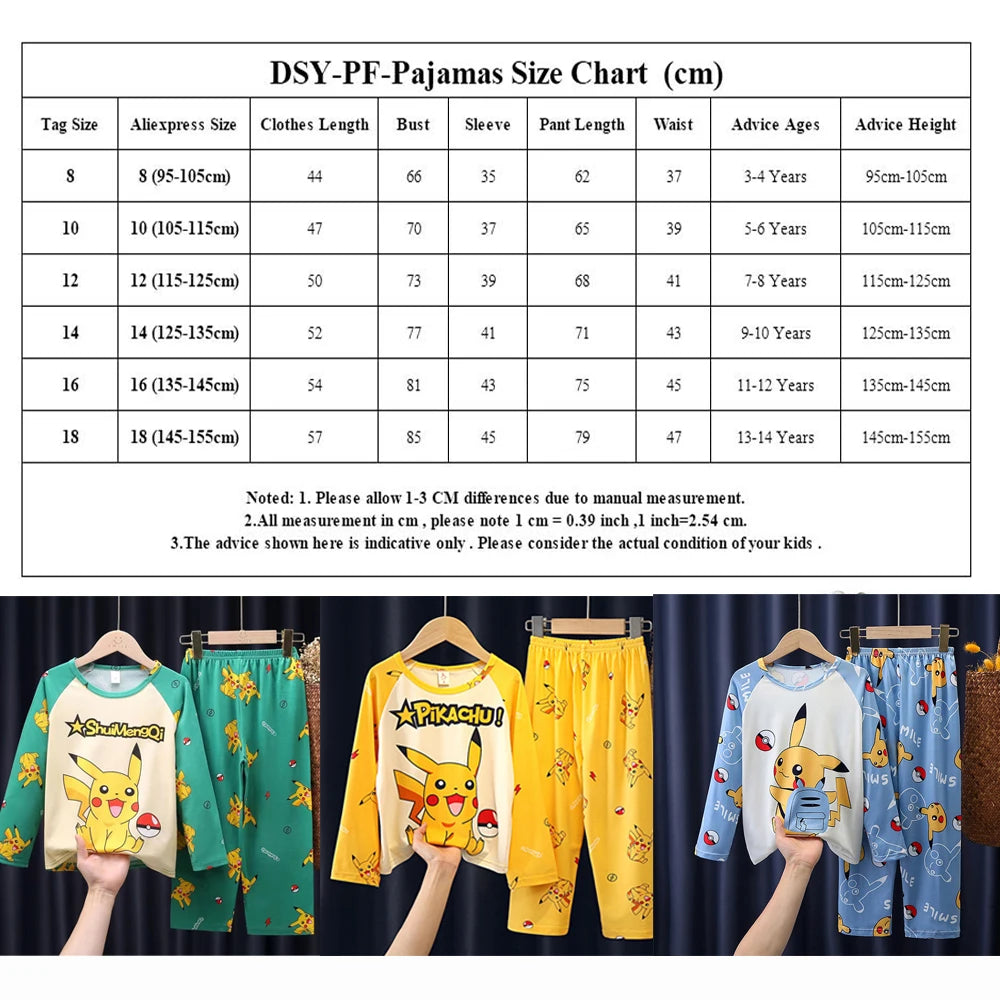 Kids Cartoon Print Pyjama Set