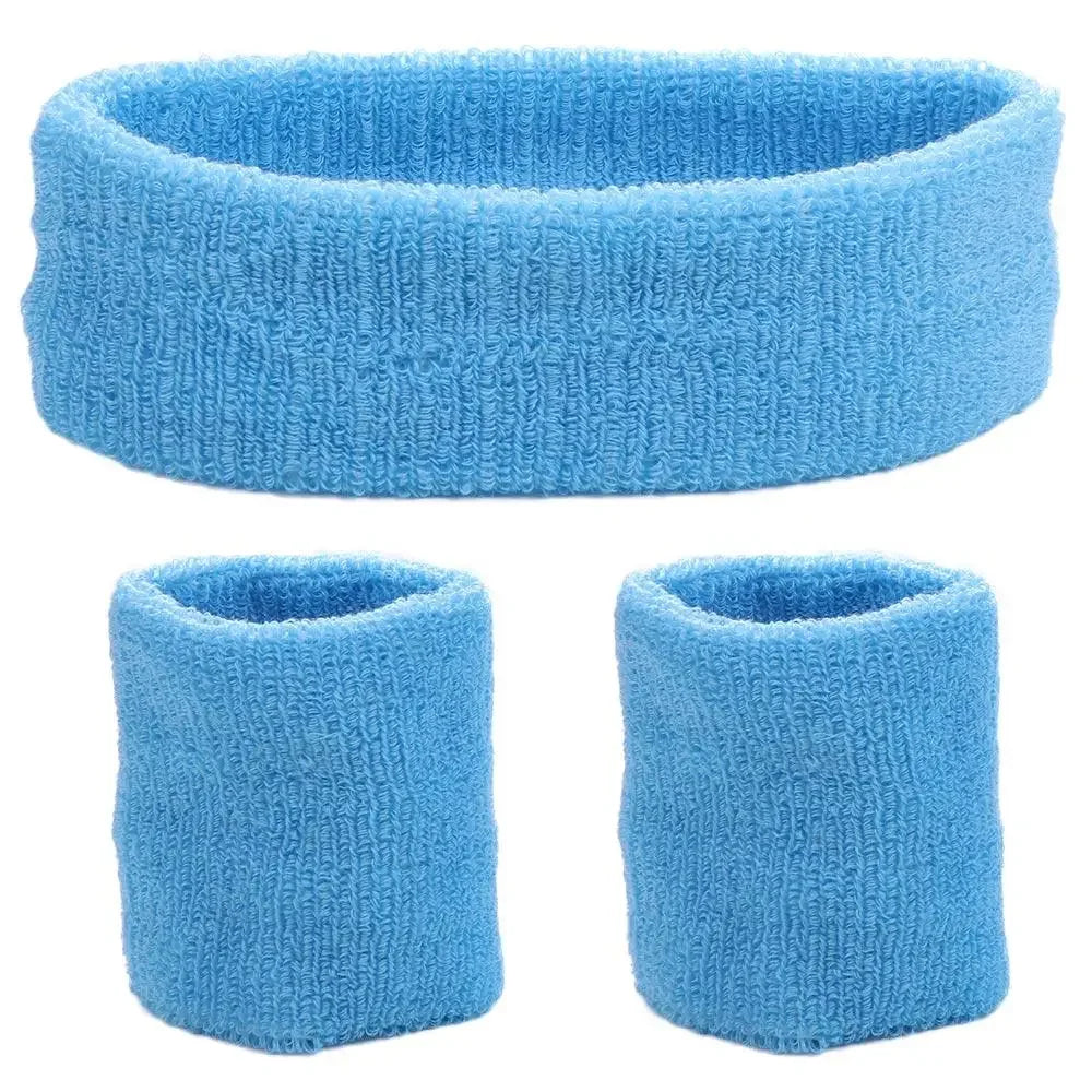 Sports Headband & Wristband Set