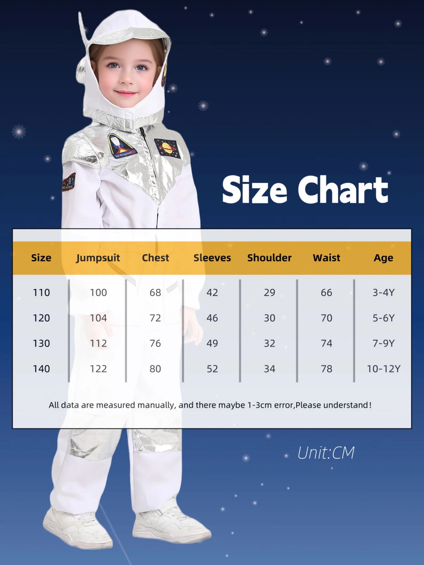 Deluxe Kids Astronaut Costume