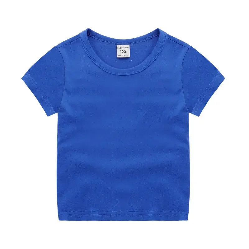 Kids Summer T-Shirt – Soft Cotton Short Sleeve Tee