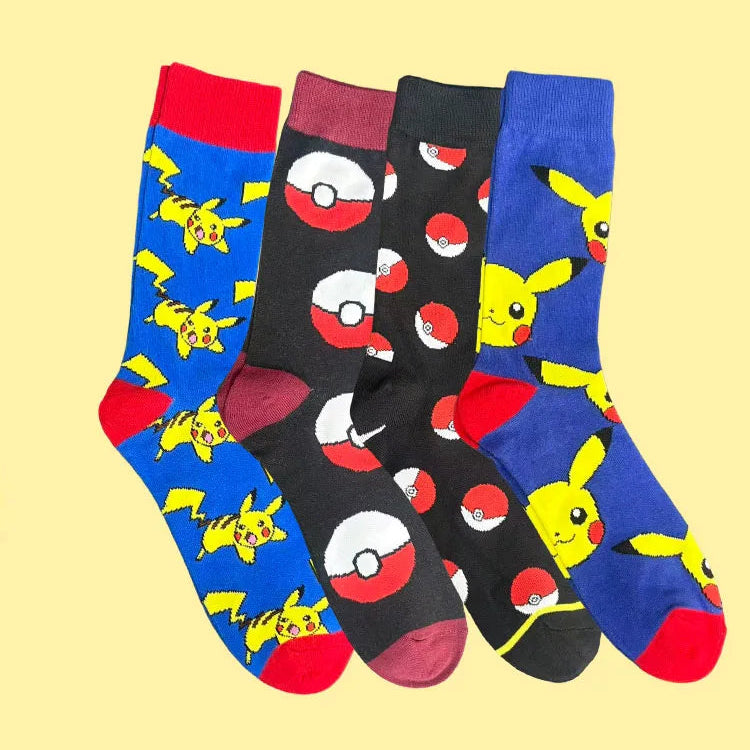 Cute Cartoon Knee High Socks