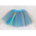 Girls Rainbow Tutu Skirt – 3-Layer Ballet & Dress-Up Skirt